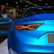 Alpine A110 goes on display at Singapore Motor Show