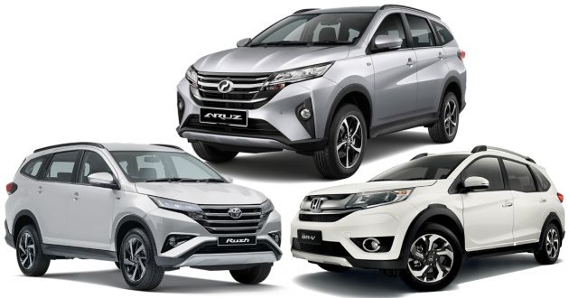 Perodua Aruz Against Budget Seven Seater Suv Rivals In Malaysia Where Does It Stand In Size Power Kit Paultan Org
