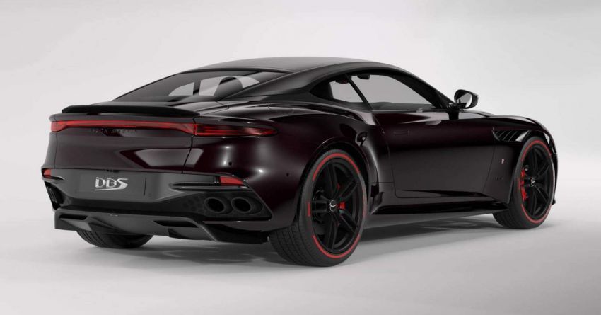 Aston Martin DBS Superleggera Tag Heuer Edition – 50 units only, Monaco Black paint, limited edition watch 914404