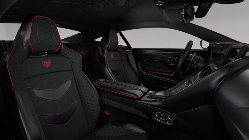 Aston Martin DBS Superleggera Tag Heuer Edition – 50 units only, Monaco Black paint, limited edition watch 914401