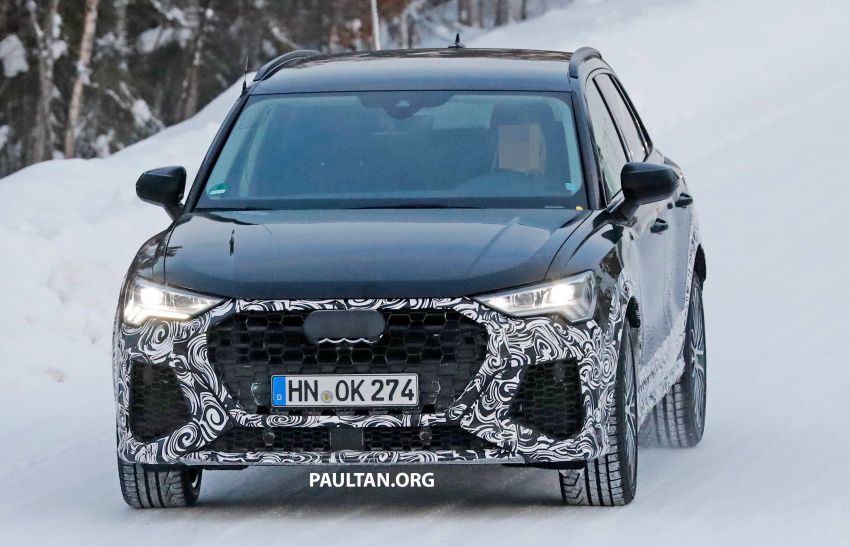 SPYSHOTS: Audi RS Q3 spotted running winter tests 908003