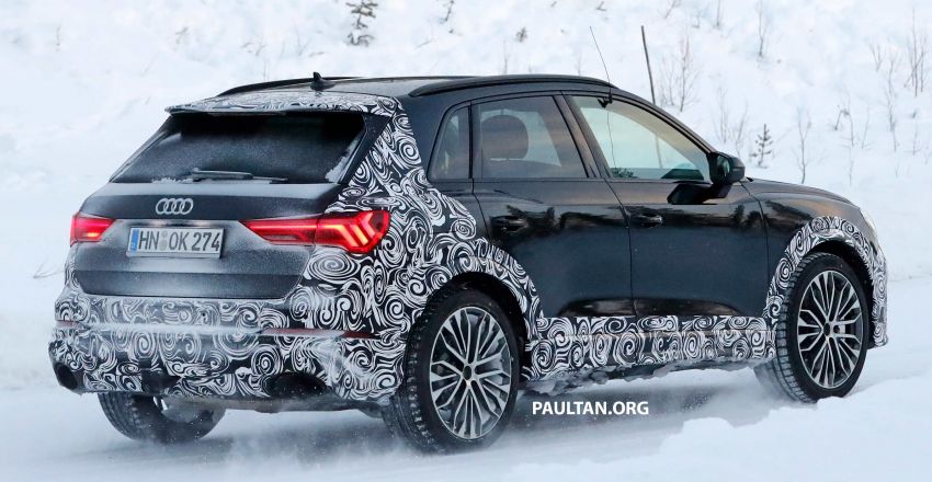 SPYSHOTS: Audi RS Q3 spotted running winter tests 908012