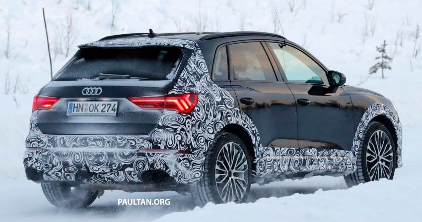 SPYSHOTS: Audi RS Q3 spotted running winter tests 908013