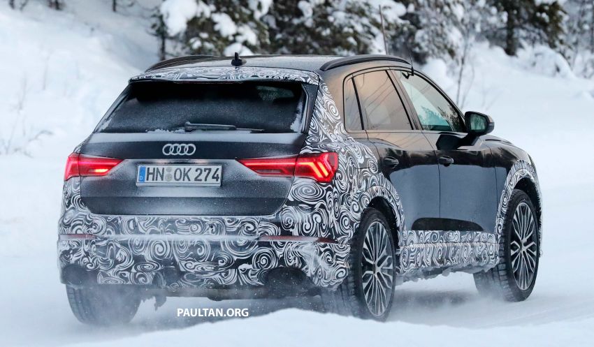 SPYSHOTS: Audi RS Q3 spotted running winter tests 908014