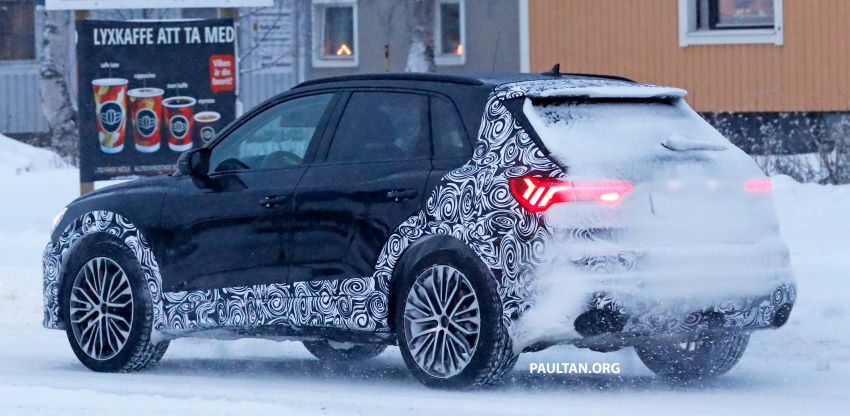 SPYSHOTS: Audi RS Q3 spotted running winter tests 908021