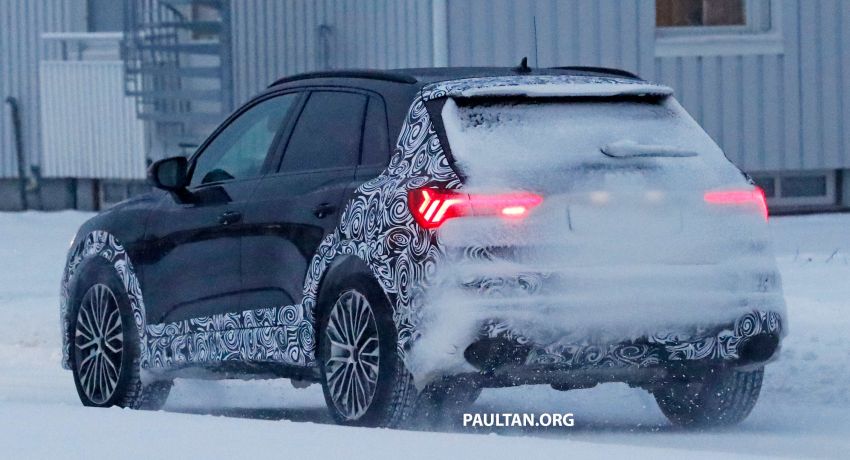 SPYSHOTS: Audi RS Q3 spotted running winter tests 908022