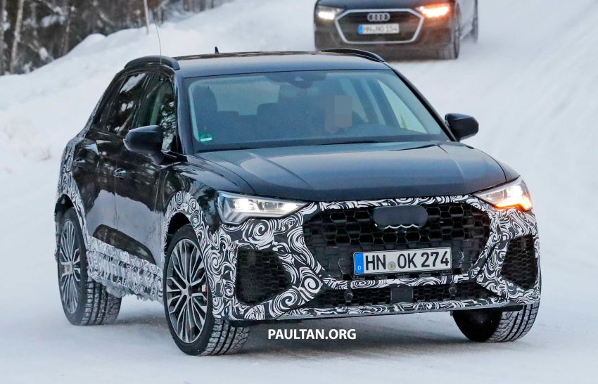 SPYSHOTS: Audi RS Q3 spotted running winter tests 908005