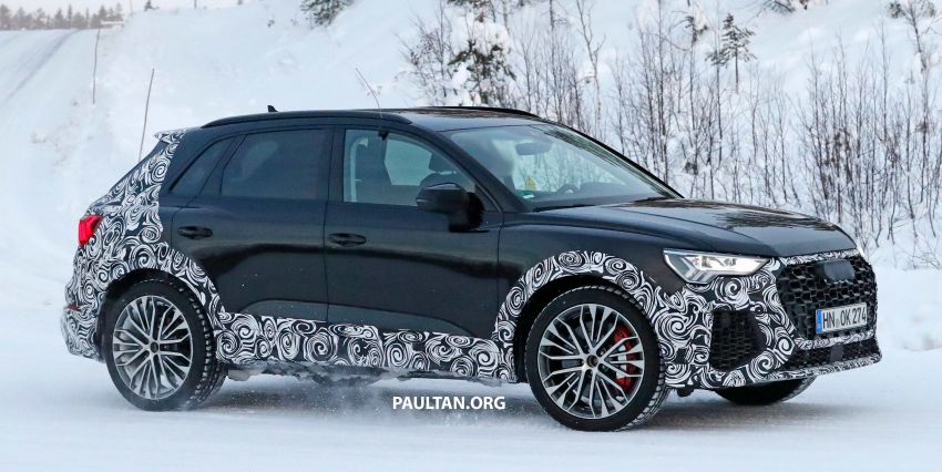 SPYSHOTS: Audi RS Q3 spotted running winter tests 908008