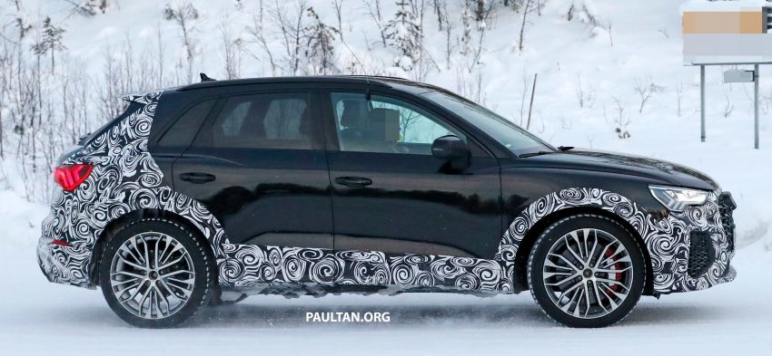 SPYSHOTS: Audi RS Q3 spotted running winter tests 908009
