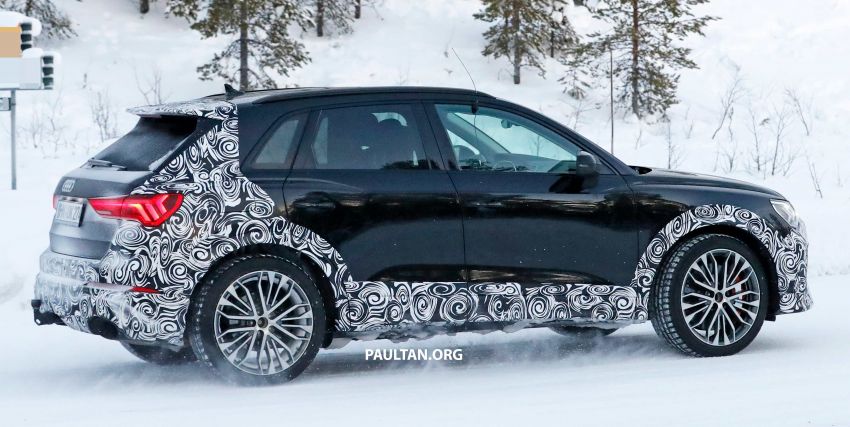 SPYSHOTS: Audi RS Q3 spotted running winter tests 908010