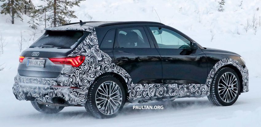 SPYSHOTS: Audi RS Q3 spotted running winter tests 908011