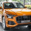 Audi Q8 on display in Euromobil Glenmarie – RM728k!