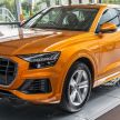 Audi Q8 on display in Euromobil Glenmarie – RM728k!