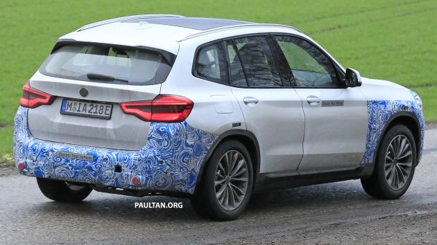 SPYSHOTS: BMW iX3 electric SUV caught once again