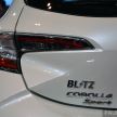 TAS2019: Blitz Toyota Corolla Sport – kuasa turbo!