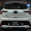 TAS2019: Blitz Toyota Corolla Sport – kuasa turbo!