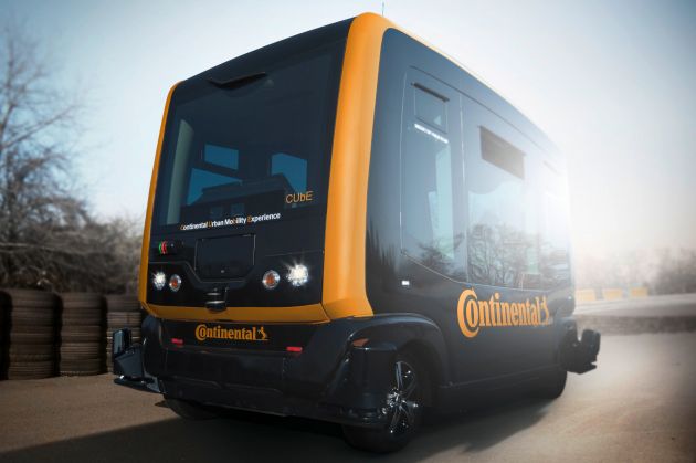 Continental cadangkan guna robot kecil dan kereta autonomous untuk sistem penghantaran ekspres