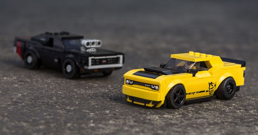 Dodge Challenger SRT Demon and Charger R/T are the latest additions to the Lego Speed Champions line-up 906563