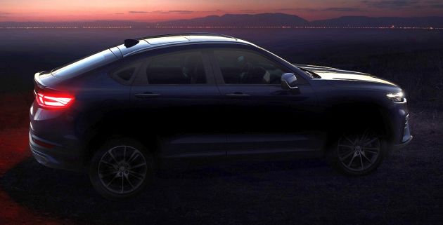 Geely FY11- imej pertama teaser SUV coupe didedah