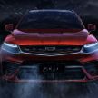 Geely FY11 – gambar rekaan kabin SUV coupe didedah