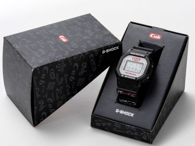 Honda Super Cub x G-Shock – terhad 1,000 unit sahaja