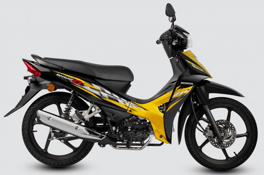 Honda Wave Alpha dan Beat kini dalam warna baharu 909283