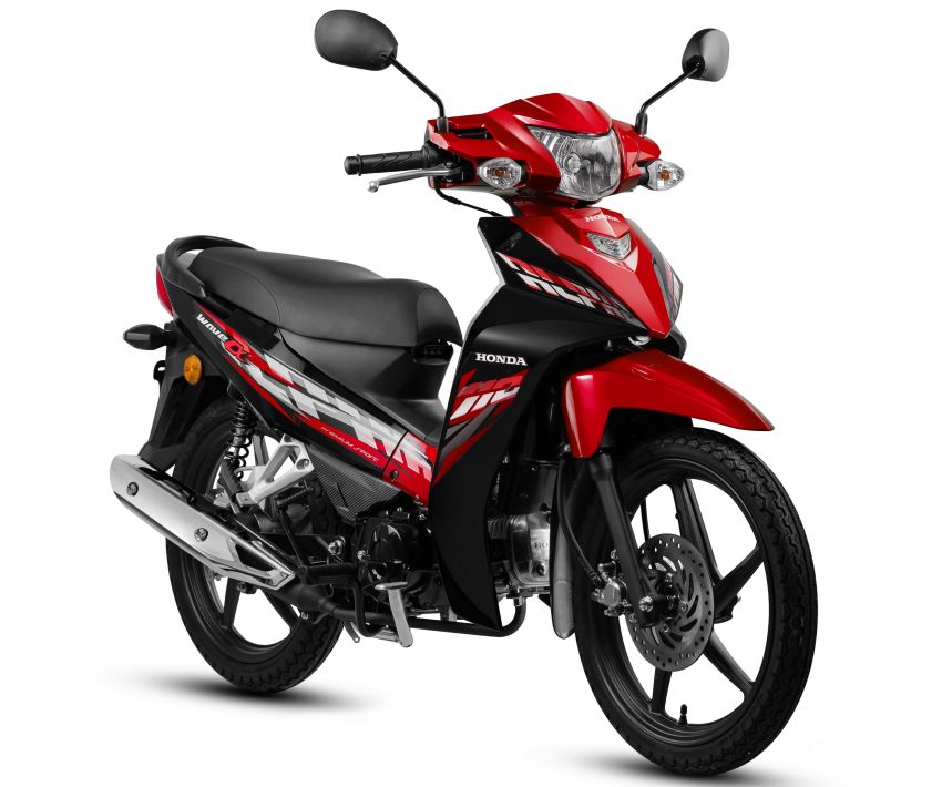 Honda Wave Alpha dan Beat kini dalam warna baharu 909285