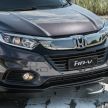Honda HR-V facelift dilancarkan di Malaysia – empat varian, termasuk Hybrid, dari RM109k hingga RM125k