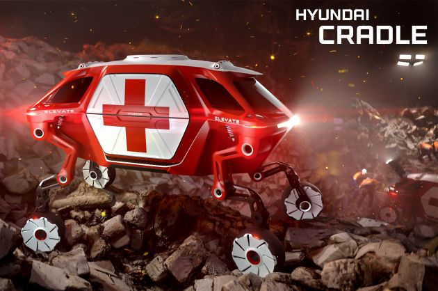 Hyundai Elevate muncul di CES 2019 – ada kaki beroda
