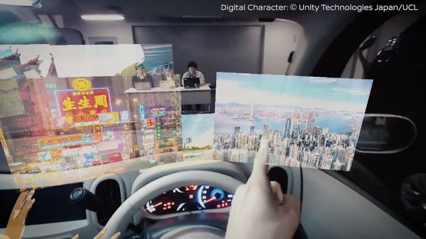 Nissan to showcase Invisible-to-Visible tech at CES 2019 – see through buildings, weather projection 907048