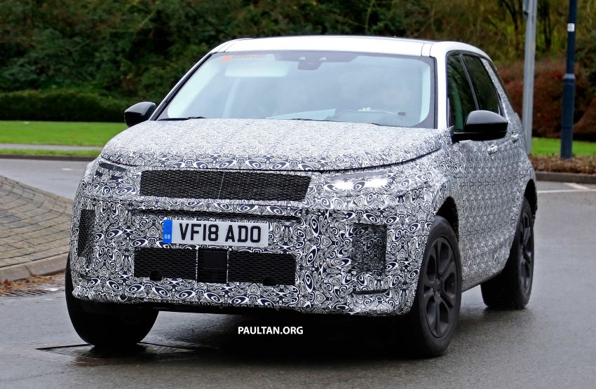 SPYSHOTS: Land Rover Discovery Sport testing again 907502
