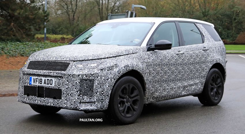 SPYSHOTS: Land Rover Discovery Sport testing again 907503