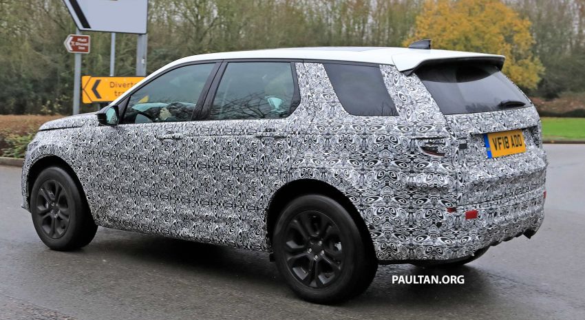 SPYSHOTS: Land Rover Discovery Sport testing again 907507