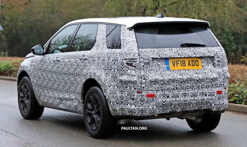 SPYSHOTS: Land Rover Discovery Sport testing again 907508