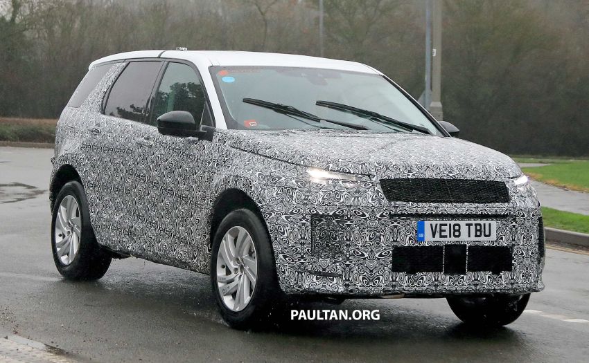 SPYSHOTS: Land Rover Discovery Sport testing again 907514
