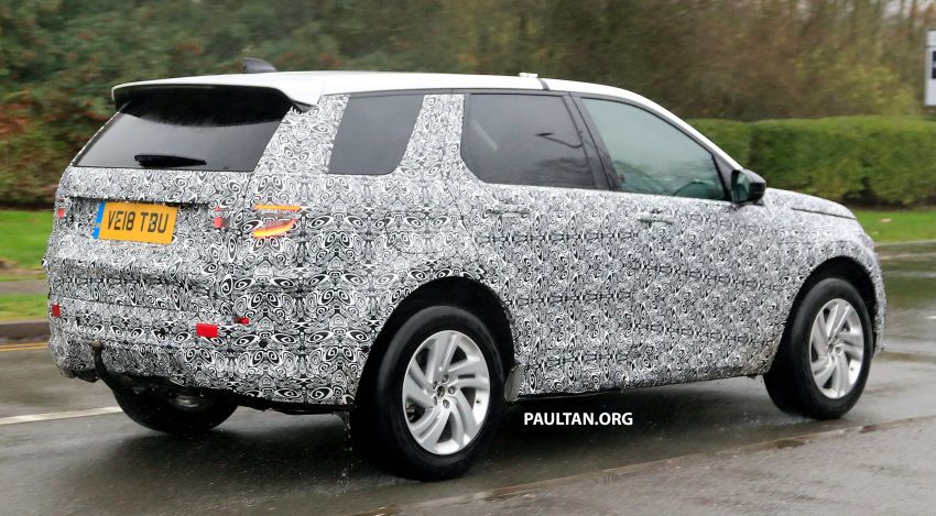 SPYSHOTS: Land Rover Discovery Sport testing again 907528