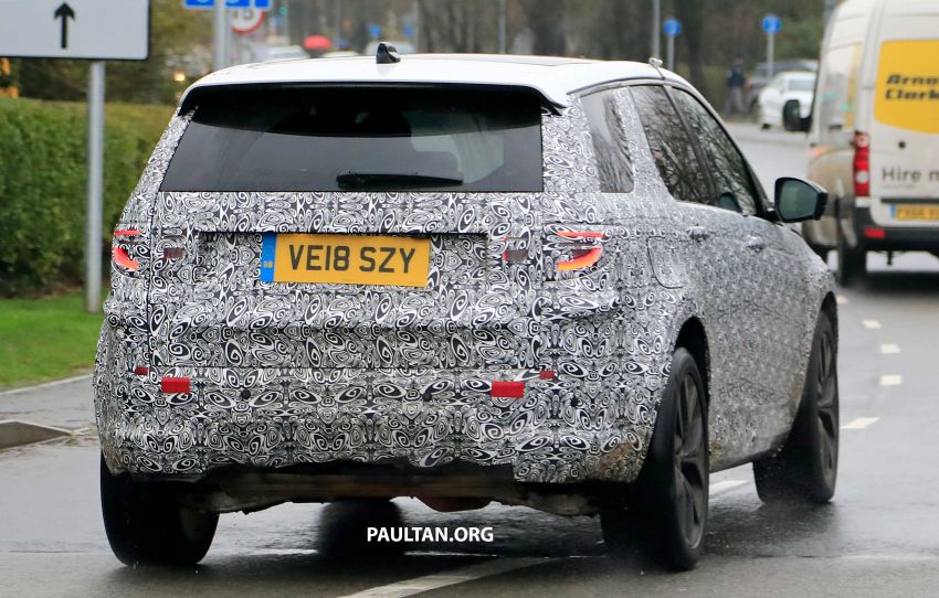 SPYSHOTS: Land Rover Discovery Sport testing again 907530