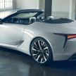 Lexus LC Convertible Concept muncul di NAIAS 2019