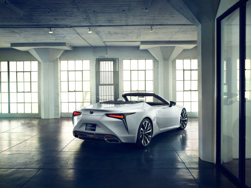 Lexus LC Convertible concept revealed, Detroit debut 909500