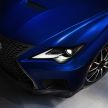 Lexus RC F facelift revealed with new Track Edition
