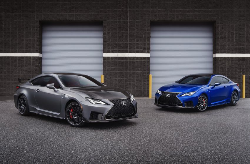 Lexus RC F facelift revealed with new Track Edition 917784