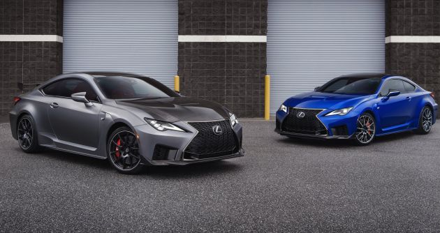 Lexus RC F facelift dan RC F Track Edition didedahkan