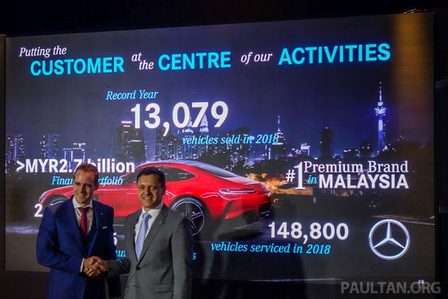 Mercedes-Benz Malaysia catat rekod jualan tertinggi bagi 2018 – 13,079 unit terjual, naik 9% dari 2017