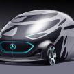 Mercedes-Benz Vision Urbanetic – badan boleh tukar untuk angkut barang atau orang, bergerak sendiri