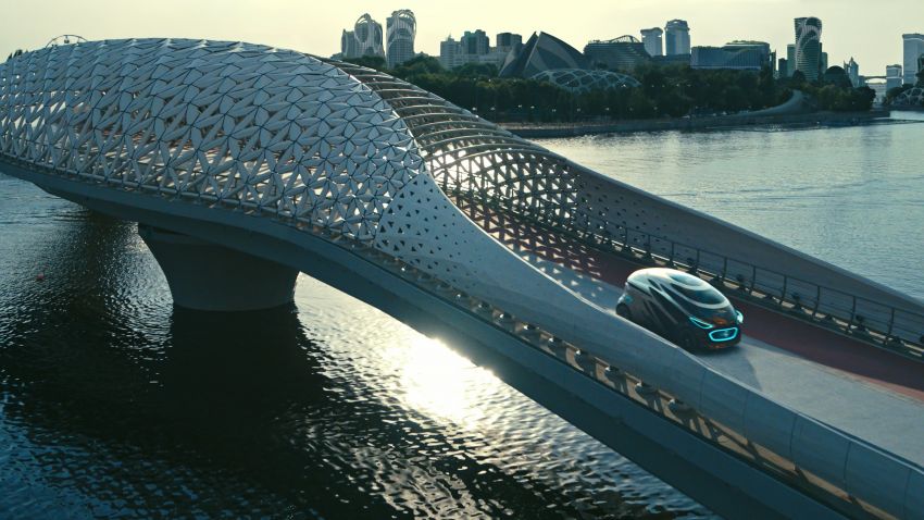 Mercedes-Benz Vision Urbanetic – badan boleh tukar untuk angkut barang atau orang, bergerak sendiri 907596