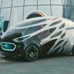 Mercedes-Benz Vision Urbanetic – badan boleh tukar untuk angkut barang atau orang, bergerak sendiri