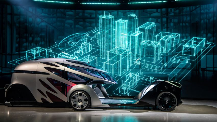 Mercedes-Benz Vision Urbanetic – badan boleh tukar untuk angkut barang atau orang, bergerak sendiri 907601