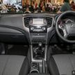 Mitsubishi Triton VGT MT Premium dinaik taraf dengan perakam video, sistem infotainmen baru, RM113k