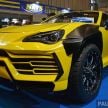 TAS2019 : NATS Urus86 – trak pikap Toyota 86 diinspirasi Lamborghini oleh pelajar automotif Jepun