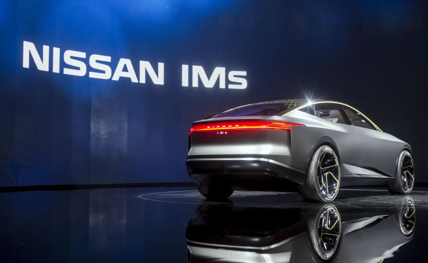 Nissan IMs concept – 483 hp electric sedan/crossover 910522